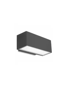 Leds-C4 05-9879-Z5-CL Afrodita LED wall light 19w urban gray 2